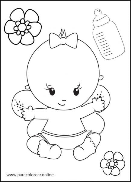 Bebés-para-colorear-10