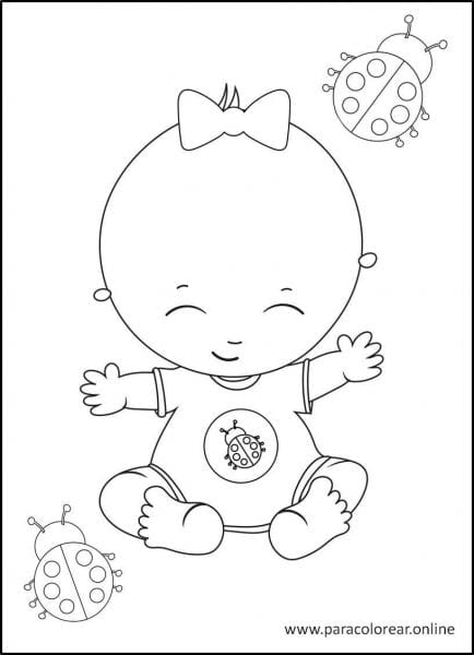 Bebés-para-colorear-9