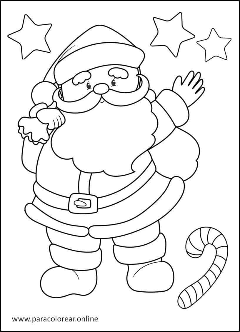 Los Mejores Dibujos de Navidad para Colorear Imprimir y Pintar 🎅🎄