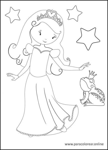 Princesas-para-colorear-1