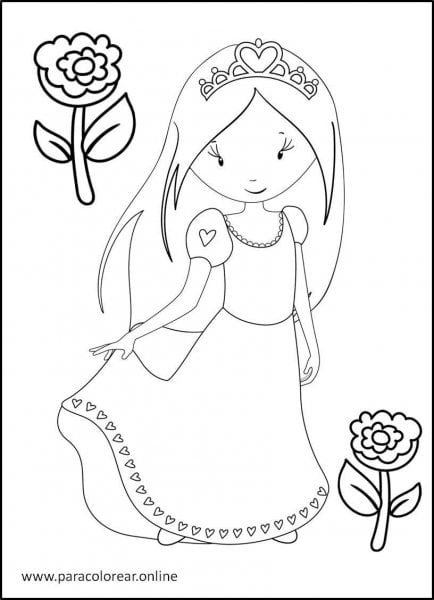 Princesas-para-colorear-2