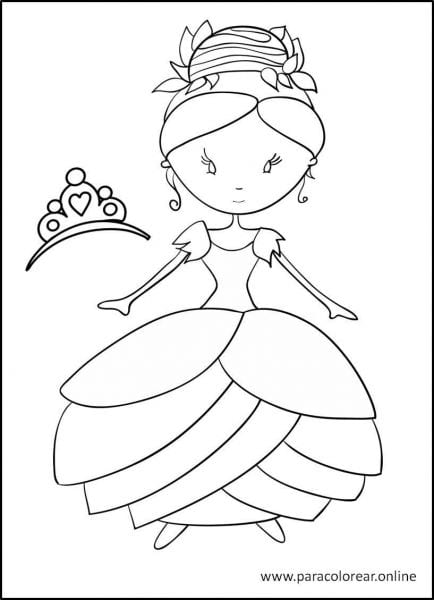 Princesas-para-colorear-5