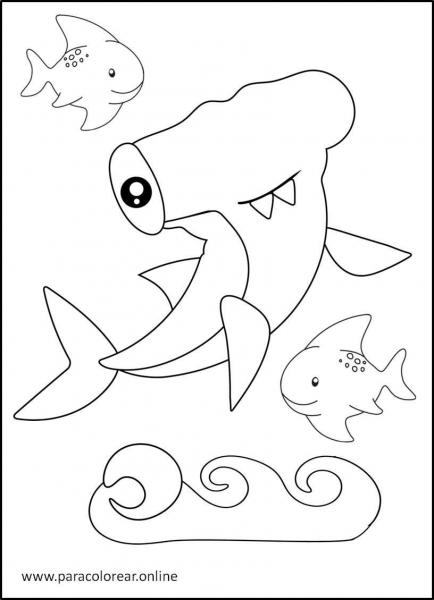 Tiburones-para-Colorear-6